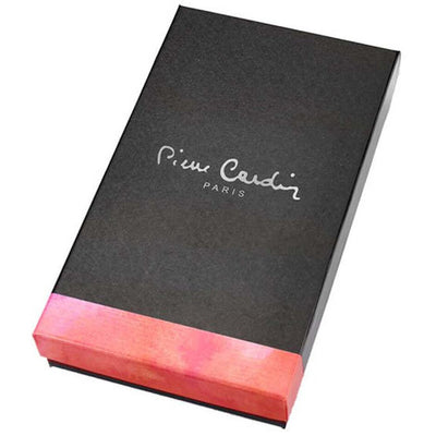 Pierre Cardin | GPD016 valódi bőr női pénztárca, Burgundy színű 6