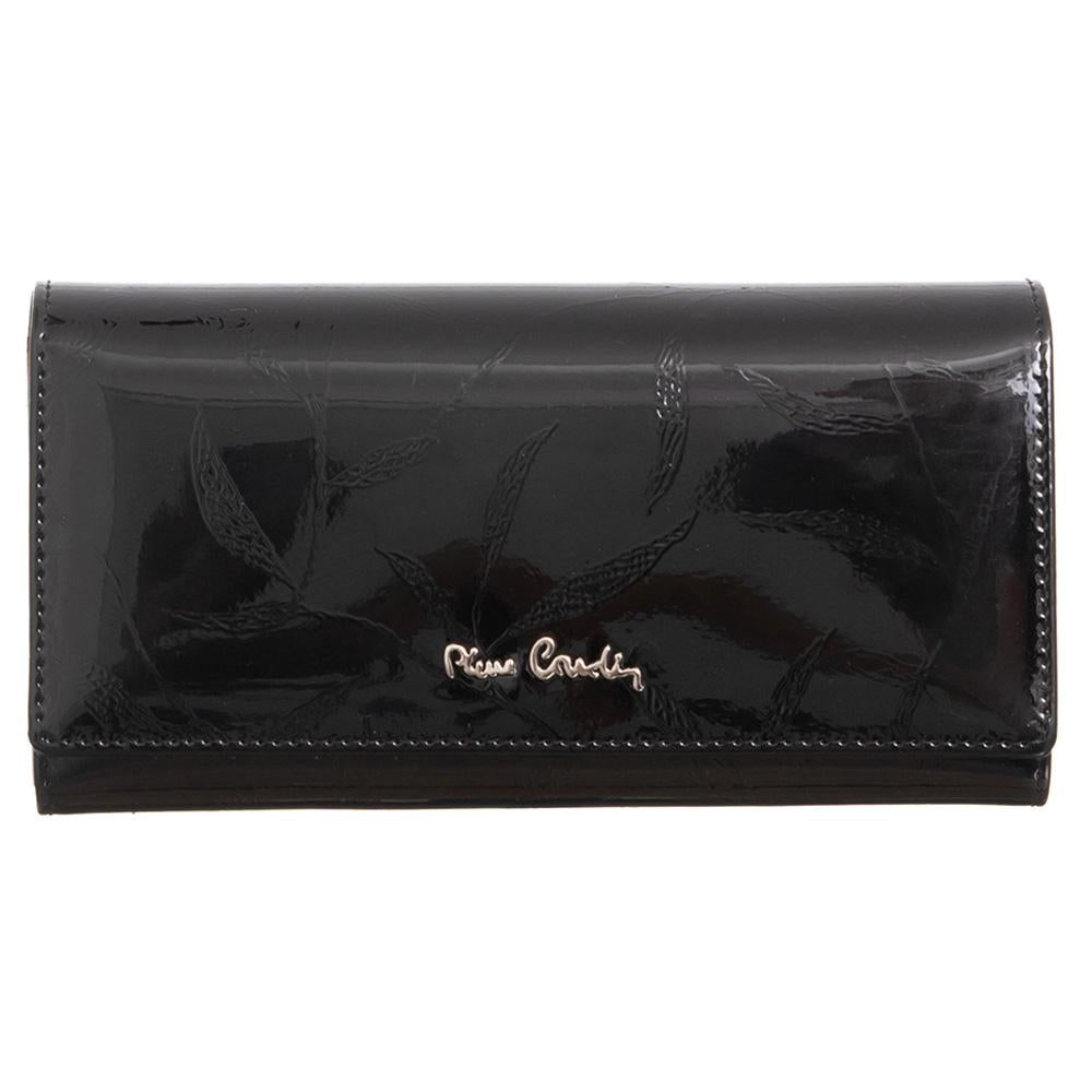 Pierre Cardin | GPD016 valódi bőr női pénztárca, Fekete 1