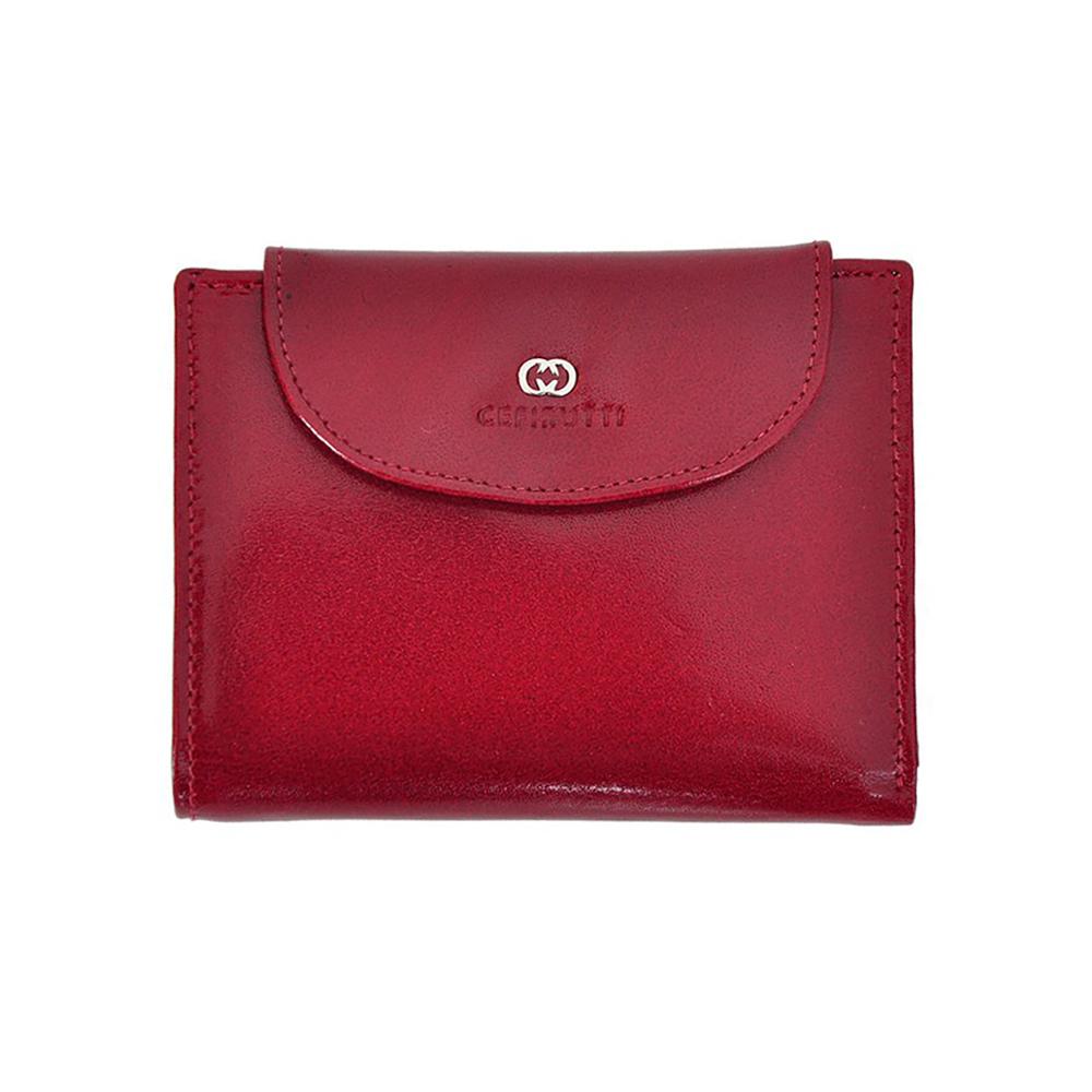 GPD251 valódi bőr női pénztárca, Piros 1