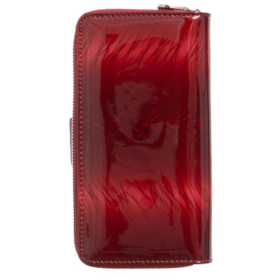 GPD317 valódi bőr női pénztárca, Piros - RFID védelemmel 5