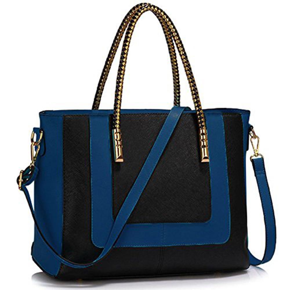 Dorete női táska, Fekete/Kék 1