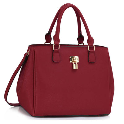 Erika női táska, Burgundy színű 1