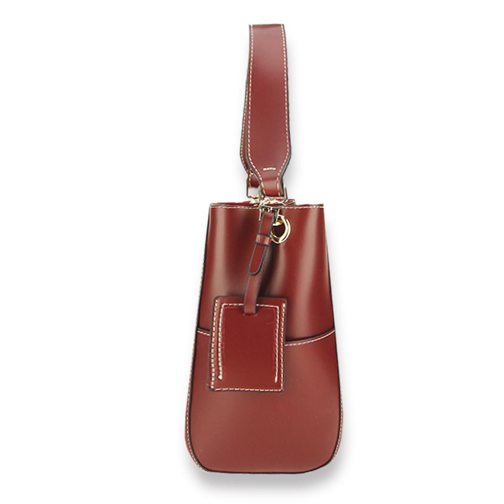 Riose női táska, Burgundy színű 3
