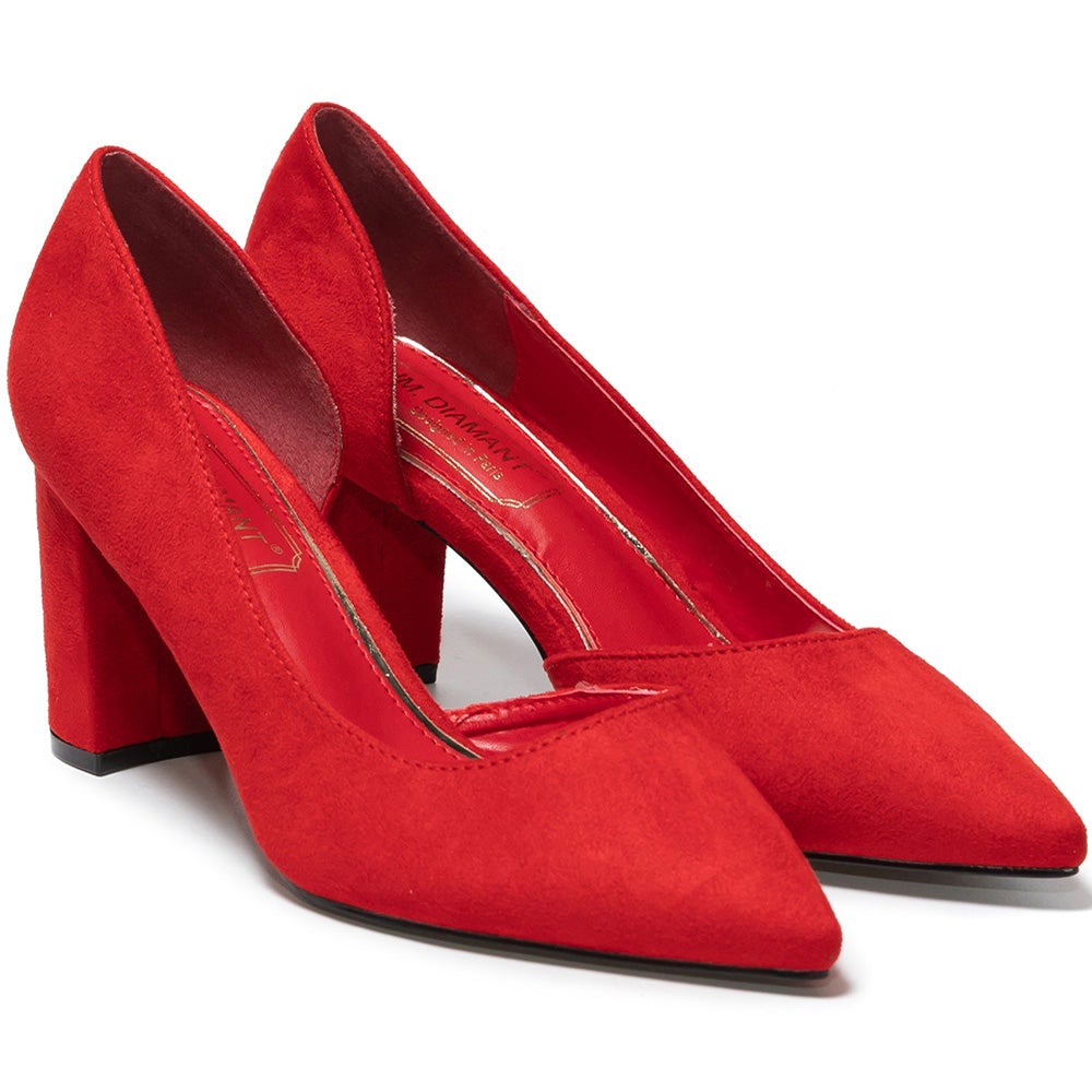 Giada magassarkú cipő, Piros 2