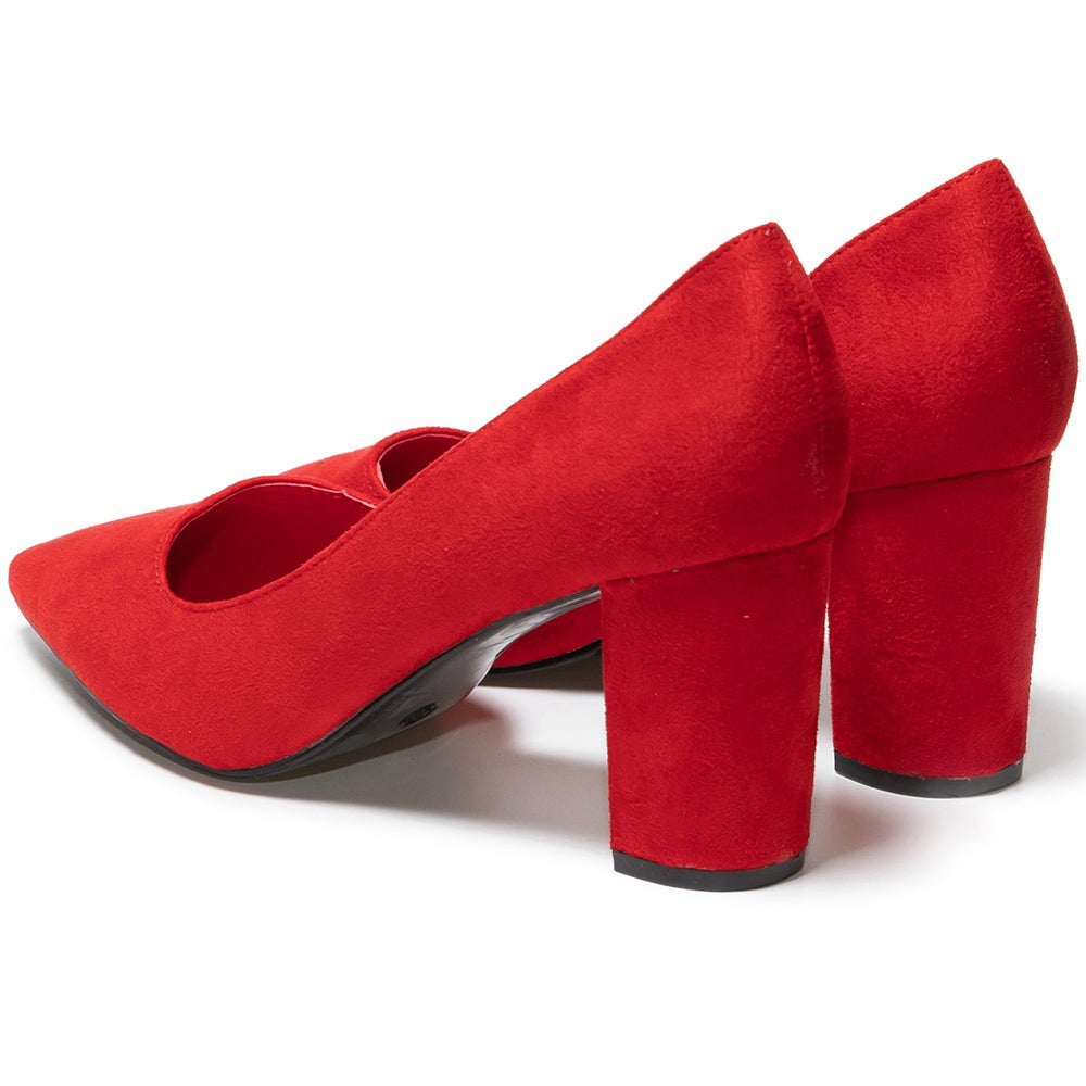 Giada magassarkú cipő, Piros 4