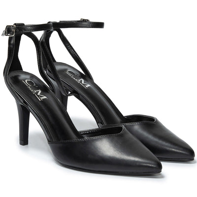 Gwenn magassarkú cipő, Fekete 2
