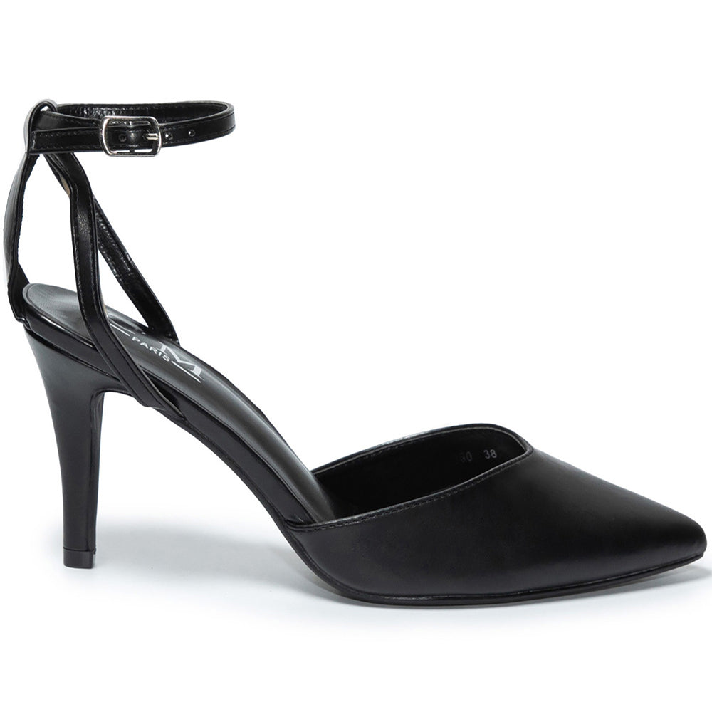 Gwenn magassarkú cipő, Fekete 3