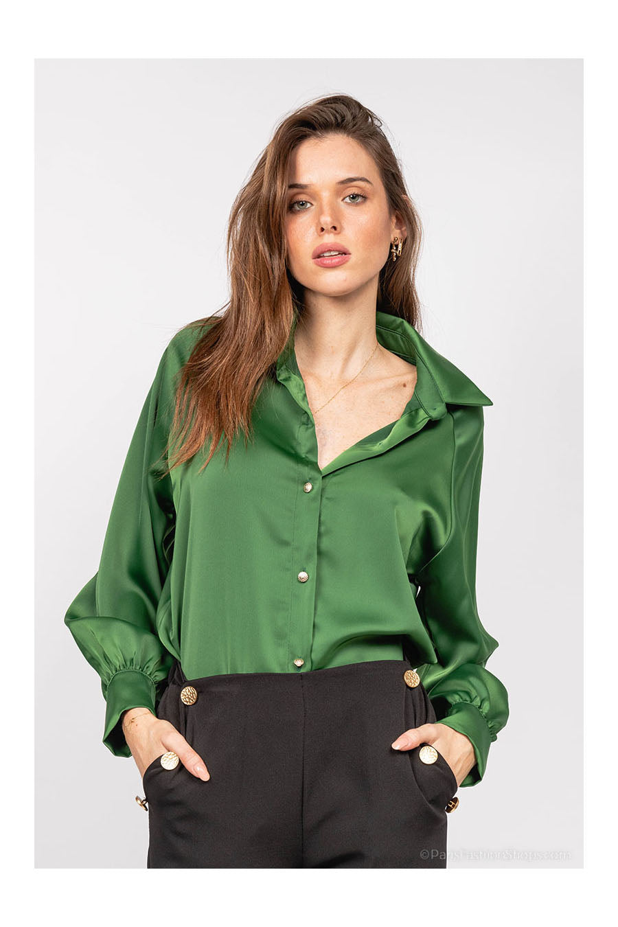 Kailah női ing, Zöld 1