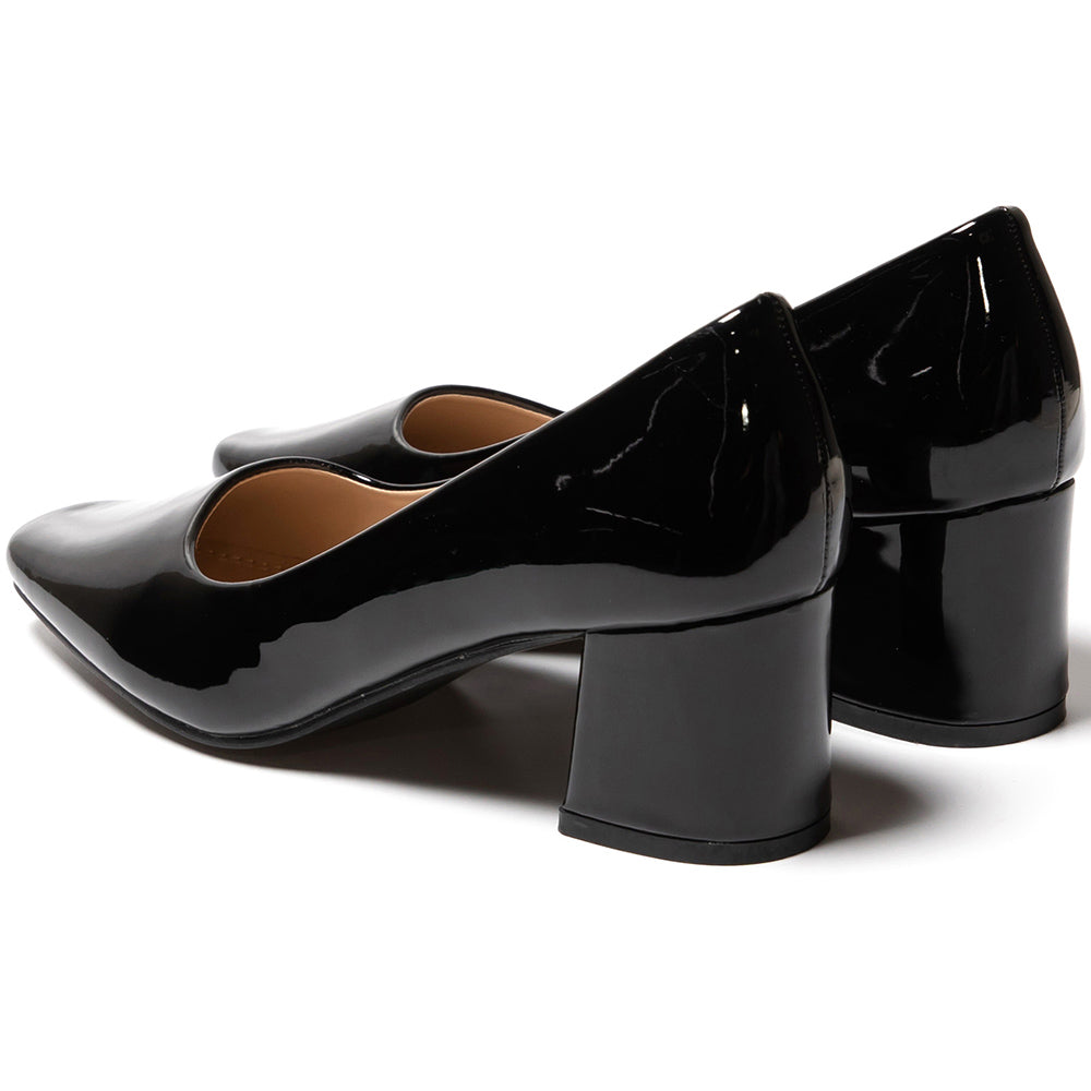 Isolde magassarkú cipő, Fekete 4