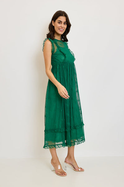 Kamelia női ruha, Zöld 2