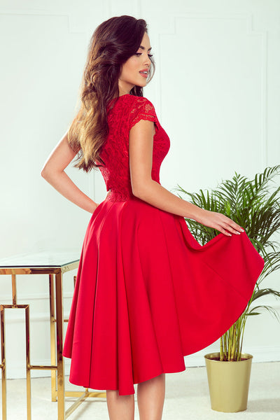 Kazumi női ruha, Piros 6