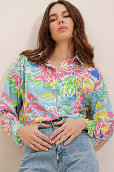 Lowanna női ing, Többszínű 1