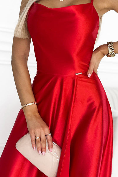 Lucciana női ruha, Piros 8