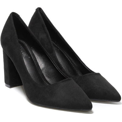 Natalina magassarkú cipő, Fekete 2