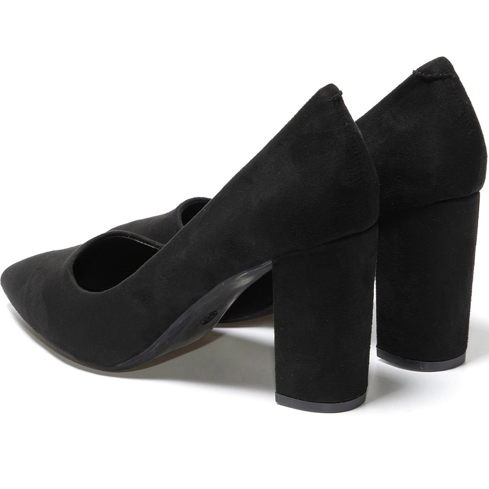 Natalina magassarkú cipő, Fekete 4