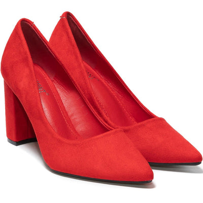 Natalina magassarkú cipő, Piros 2