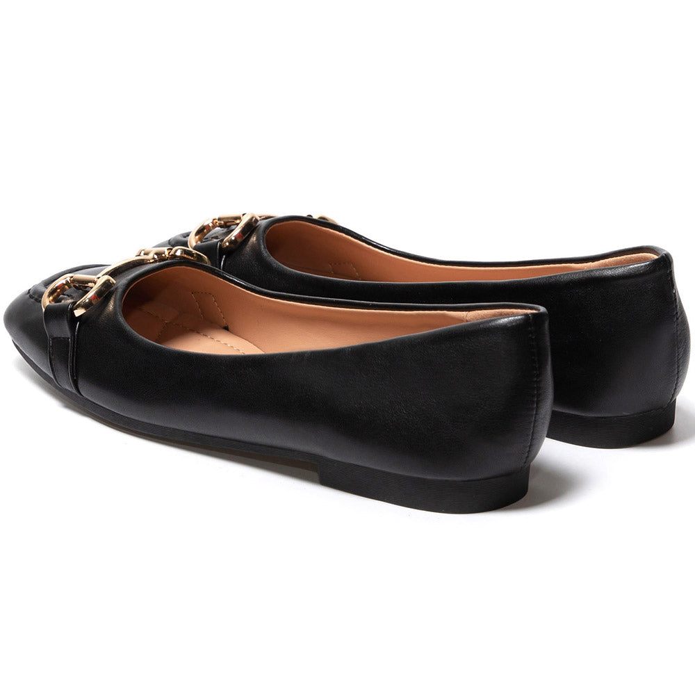 Gervasia női cipő, Fekete 4