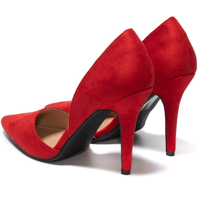 Maire magassarkú cipő, Piros 4