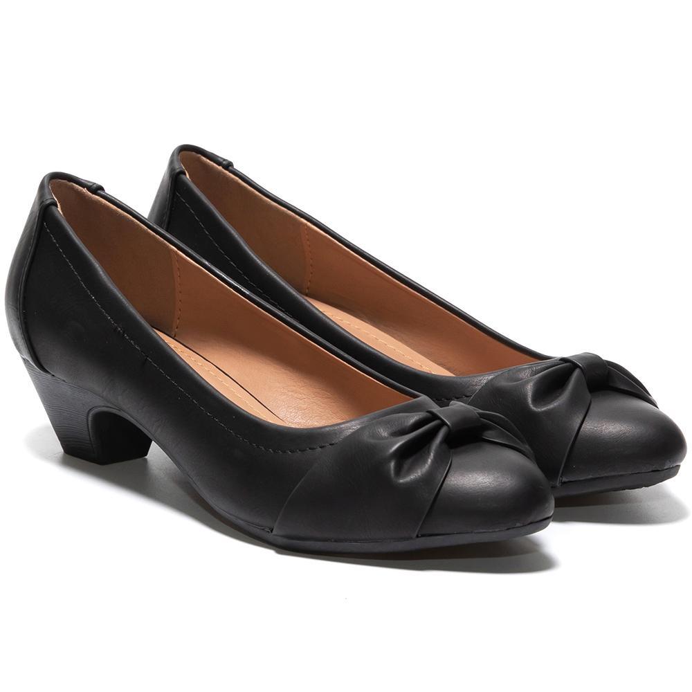 Matilde magassarkú cipő, Fekete 2
