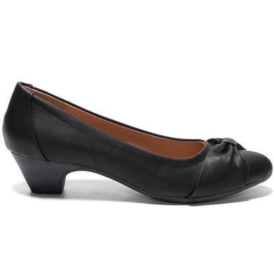 Matilde magassarkú cipő, Fekete 3