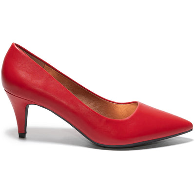 Sensibilite magassarkú cipő, Piros 3
