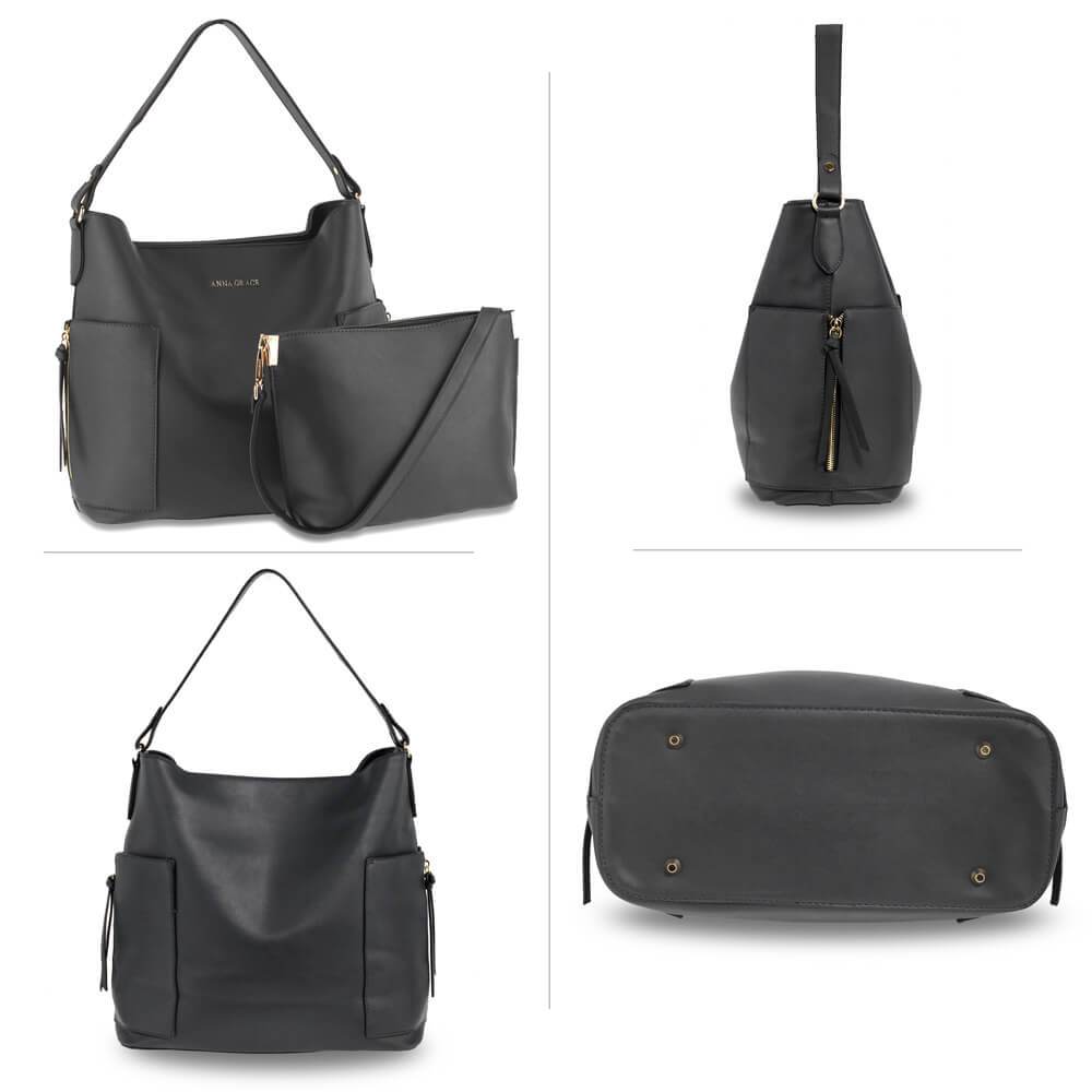 Priscilla női táska, Fekete 4
