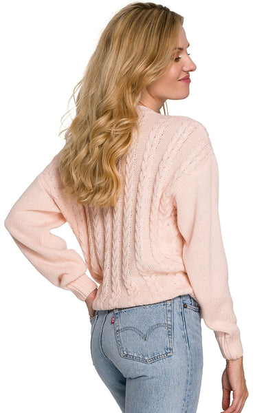 Bertille női pulóver, Rózsaszín 4