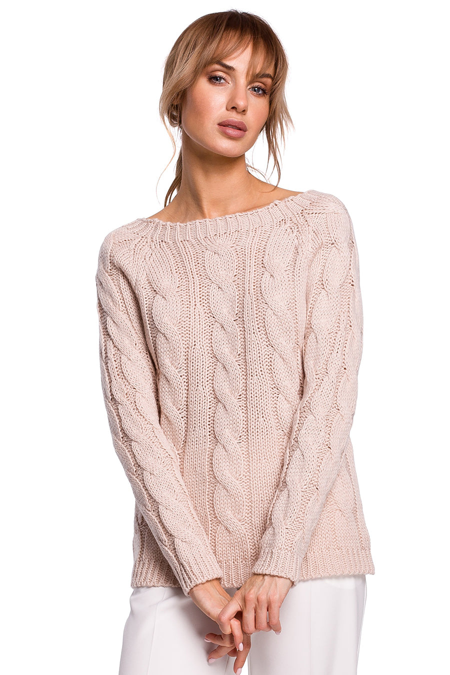 Kendria női pulóver, Rózsaszín 3