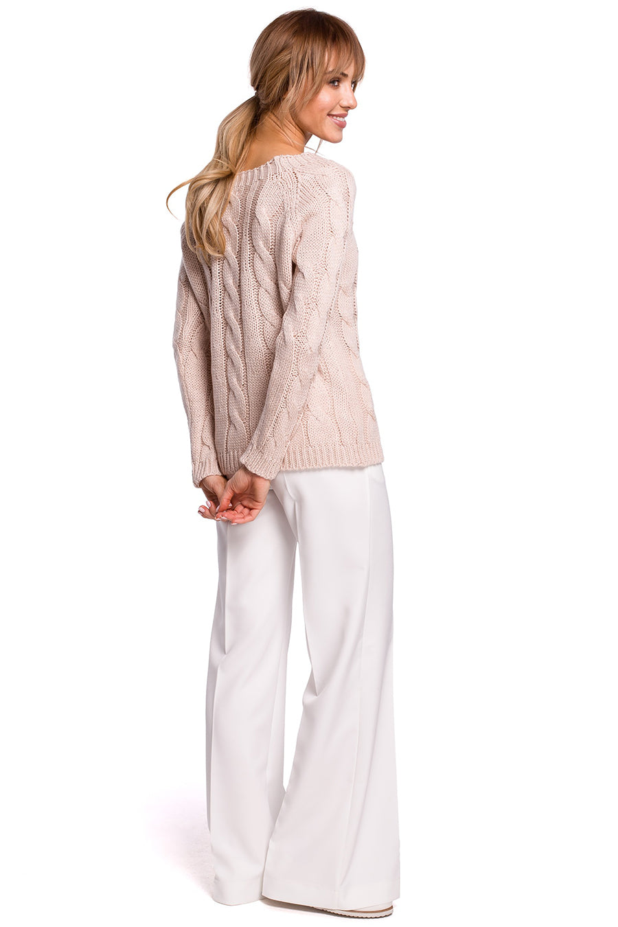 Kendria női pulóver, Rózsaszín 2