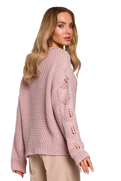 Keren női pulóver, Rózsaszín 4