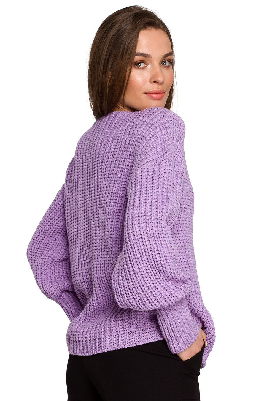 Nera női pulóver, Lila 4
