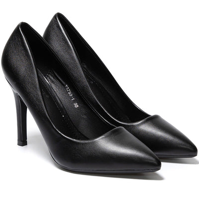 Rossella magassarkú cipő, Fekete 2