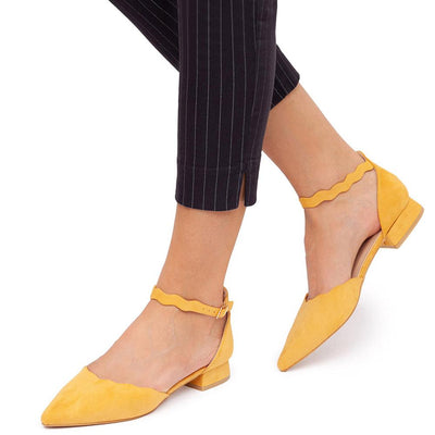 Santina női cipő, Sárga 1