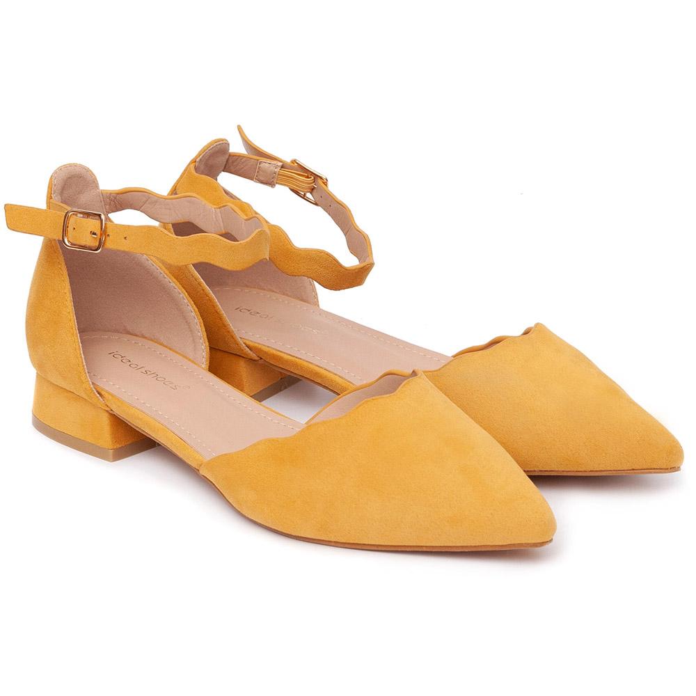 Santina női cipő, Sárga 2