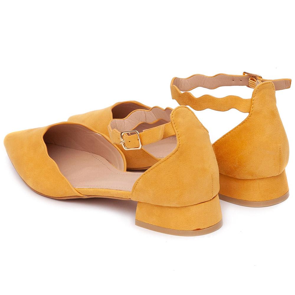 Santina női cipő, Sárga 4