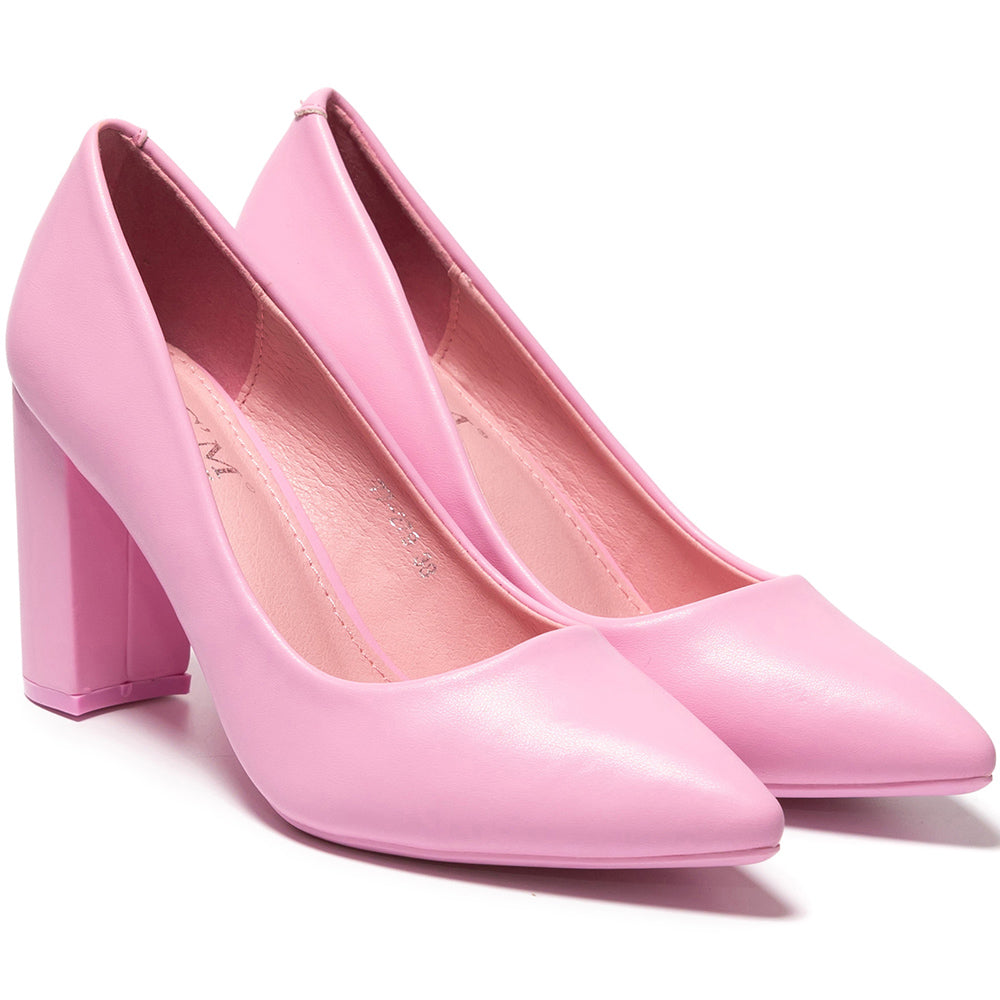 Tialia magassarkú cipő, Rózsaszín 2