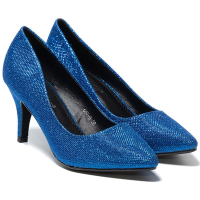 Tomoko magassarkú cipő, Kék 2