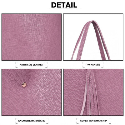 Tressa női táska, Rózsaszín 3