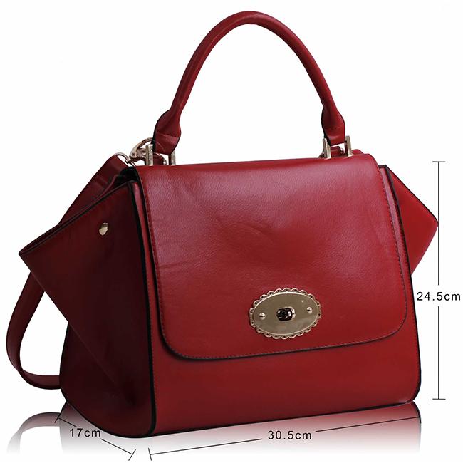 Amina női táska, Piros 4