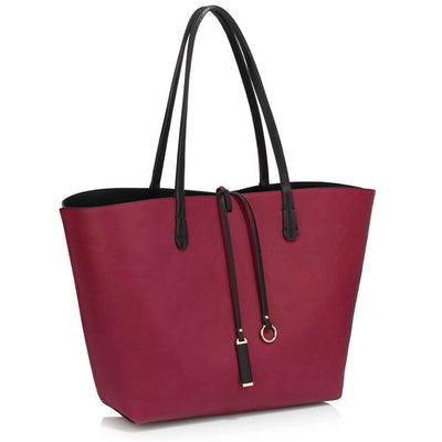 Bessie női táska, Burgundy színű 1