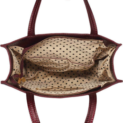 Brooke női táska, Burgundy színű 3
