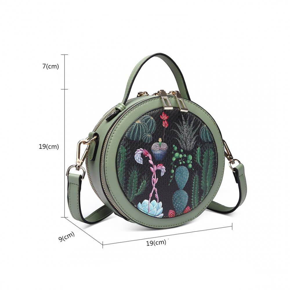 Ianula női táska, Khaki színű 7
