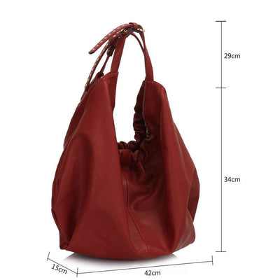 Leah női táska, Piros 4