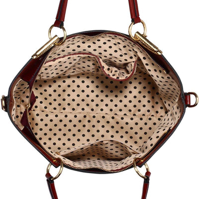 Jenny női táska, Burgundy színű 3