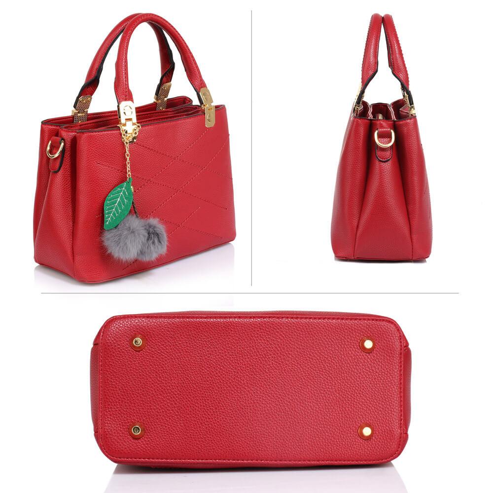 Katherine női táska, Piros 2