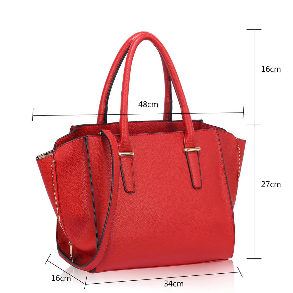 Keira női táska, Piros 5