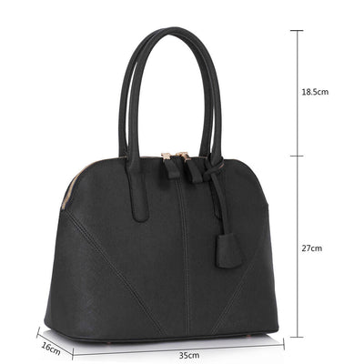 Ingrid női táska, Fekete 4