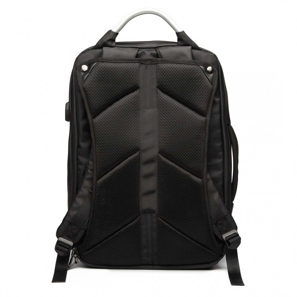 Lennox férfi hátizsák / táska, Fekete 10