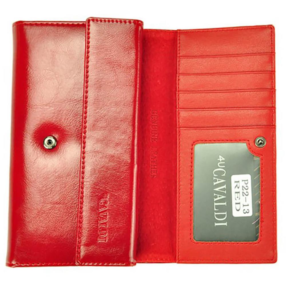 GPD185 női pénztárca, Piros 4