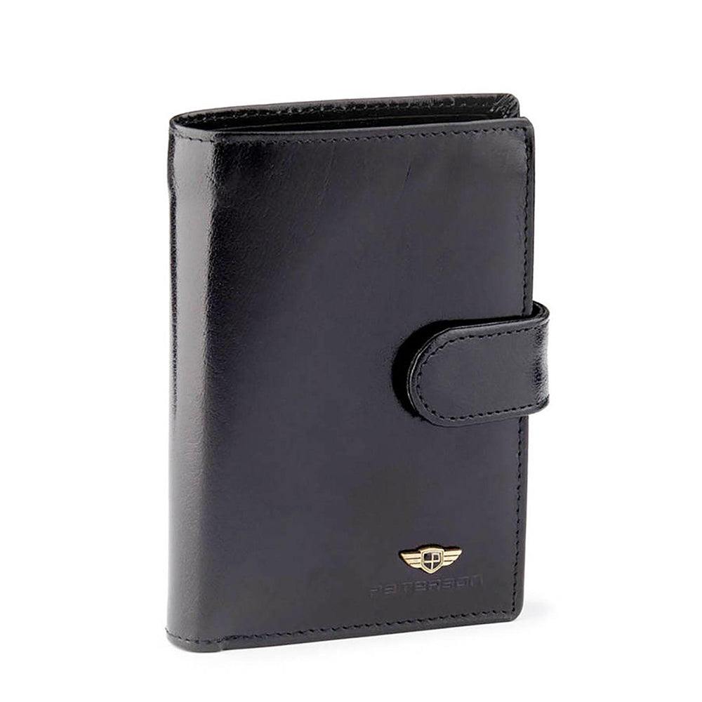 GPB771 valódi bőr férfi pénztárca, Fekete - RFID védelemmel 1